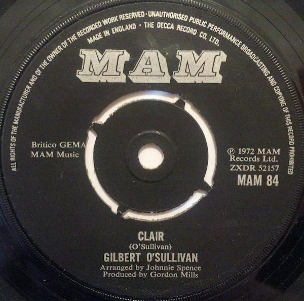 Gilbert O'Sullivan - Clair