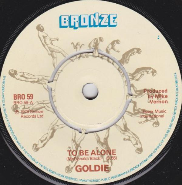 Goldie  - To Be Alone