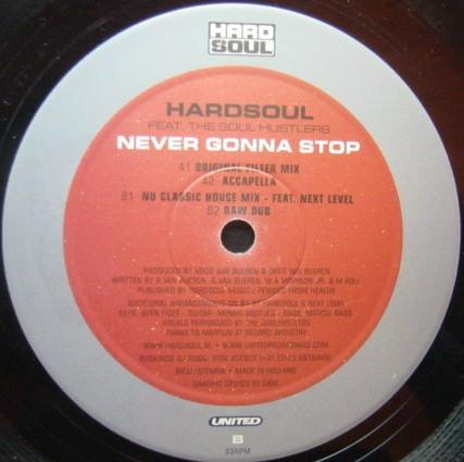 Hardsoul, The Soulhustlers - Never Gonna Stop