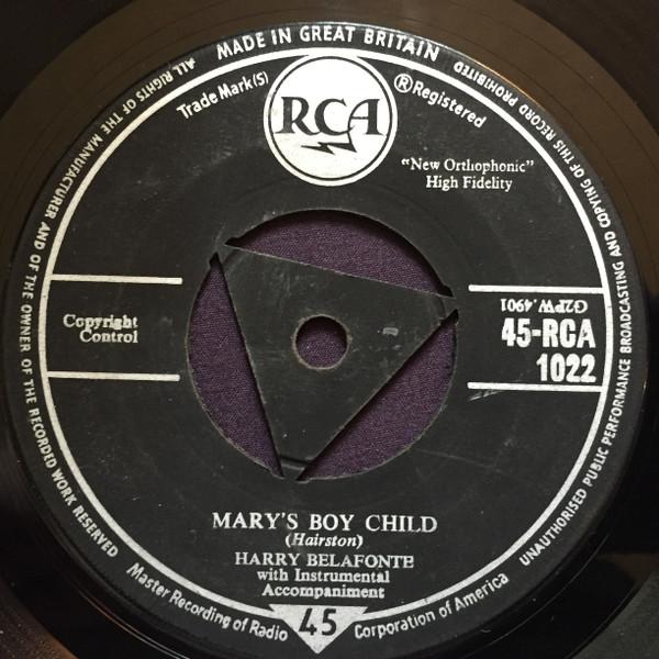 Harry Belafonte - Mary's Boy Child