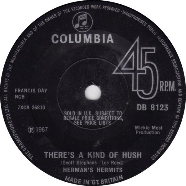 Herman's Hermits - There's A Kind Of Hush