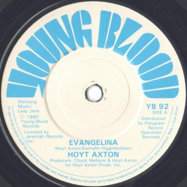 Hoyt Axton - Evangelina / Hotel Ritz