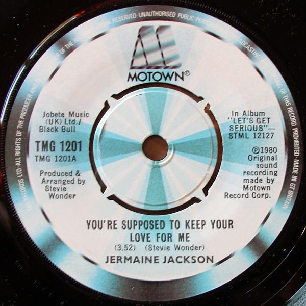 Jermaine Jackson - You're Supposed To Keep Your Love For Me