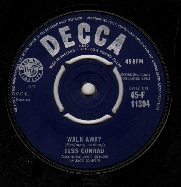 Jess Conrad - Walk Away