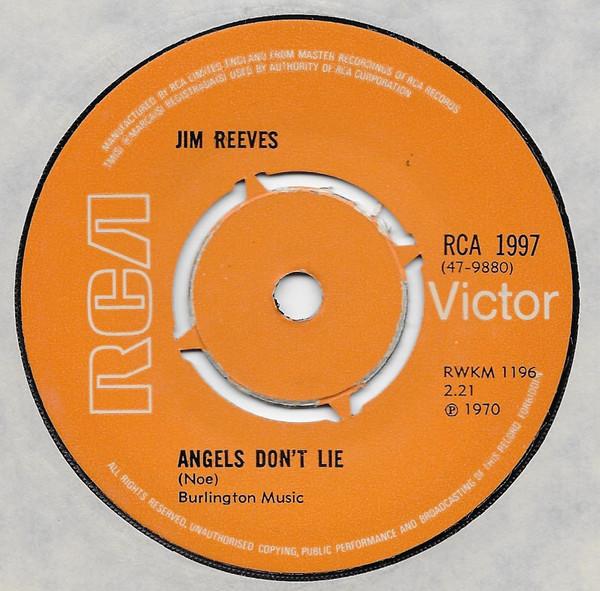 Jim Reeves - Angels Don't Lie