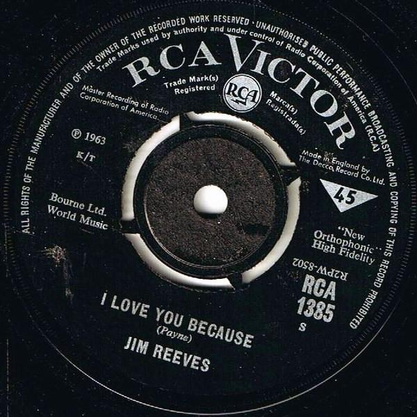 Jim Reeves - I Love You Because