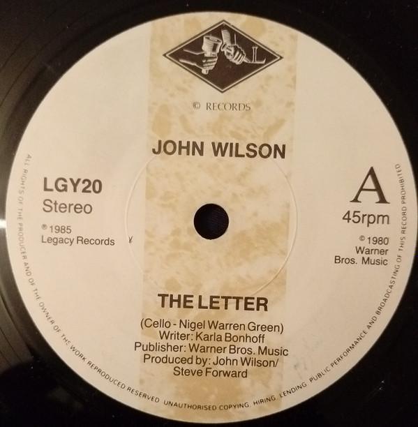 John Wilson  - The Letter