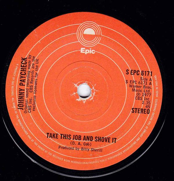 Johnny Paycheck - Take This Job And Shove It