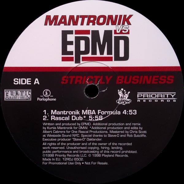 Kurtis Mantronik, EPMD - Strictly Business