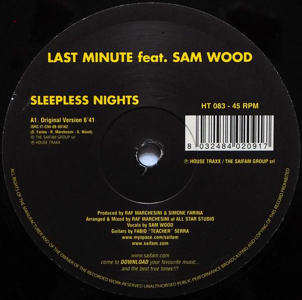 Last Minute, Sam Wood - Sleepless Nights