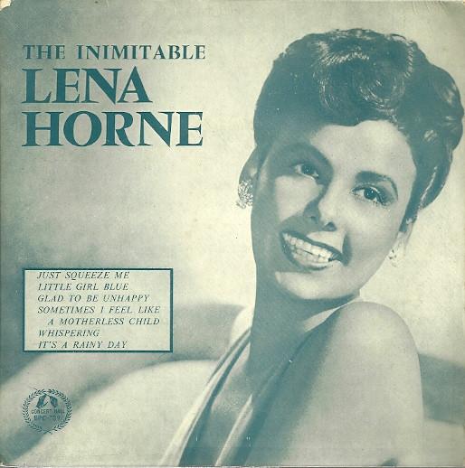 Lena Horne, Phil Moore And His Orchestra - The Inimitable Lena Horne