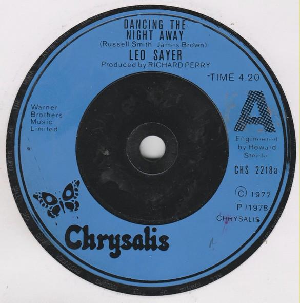 Leo Sayer - Dancing The Night Away