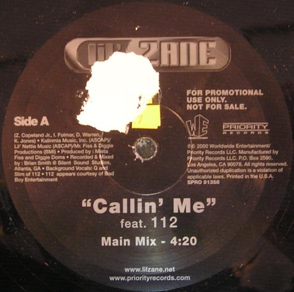 Lil' Zane, 112 - Callin' Me