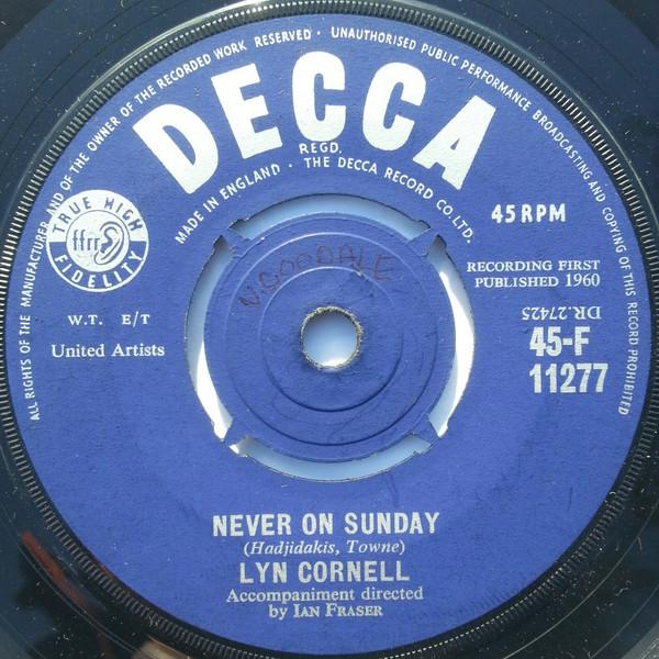 Lynn Cornell - Never On Sunday