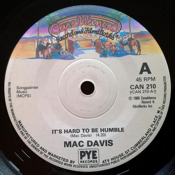 Mac Davis - It's Hard To Be Humble
