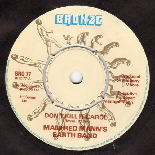Manfred Mann's Earth Band - Don't Kill It Carol