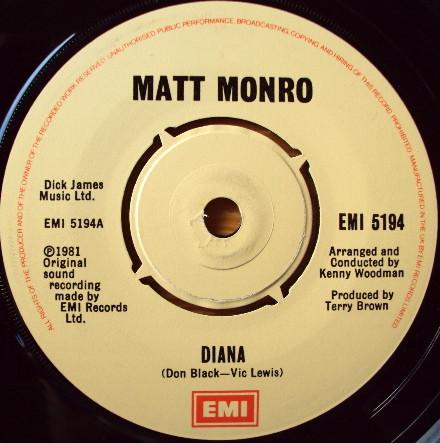 Matt Monro - Diana