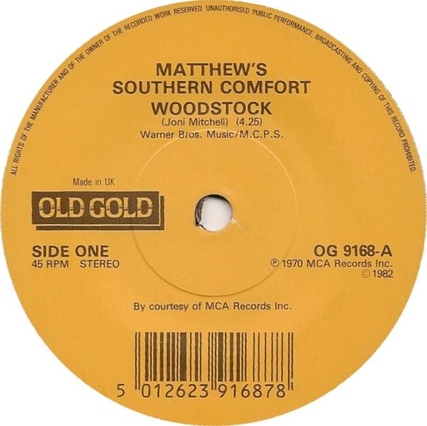 Matthews' Southern Comfort, The Cuff Links - Woodstock / Tracy