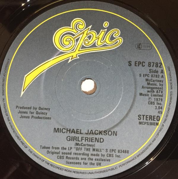 Michael Jackson, The Jacksons - Girlfriend / Bless His Soul