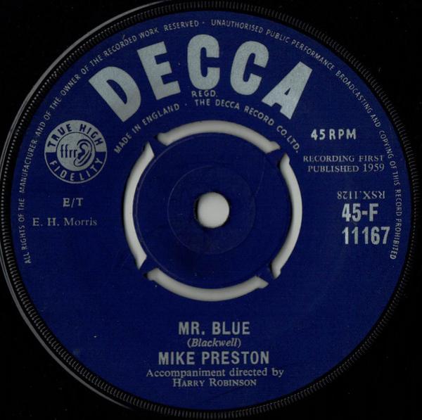 Mike Preston - Mr. Blue