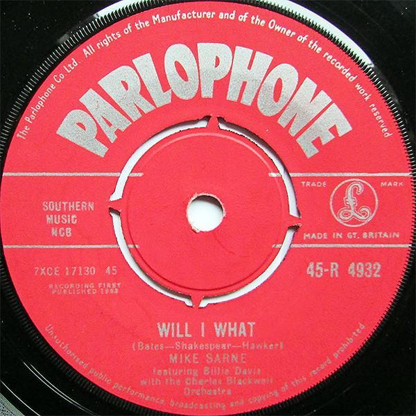 Mike Sarne - Will I What?