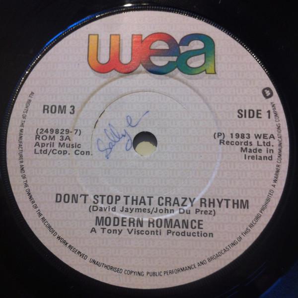 Modern Romance - Don't Stop That Crazy Rhythm