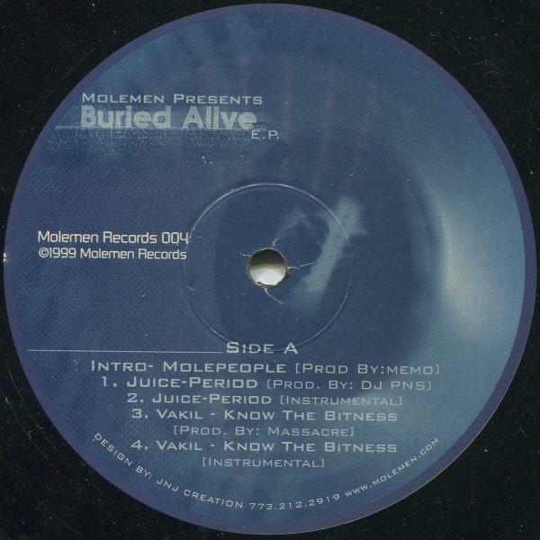 Molemen - Buried Alive E.P.
