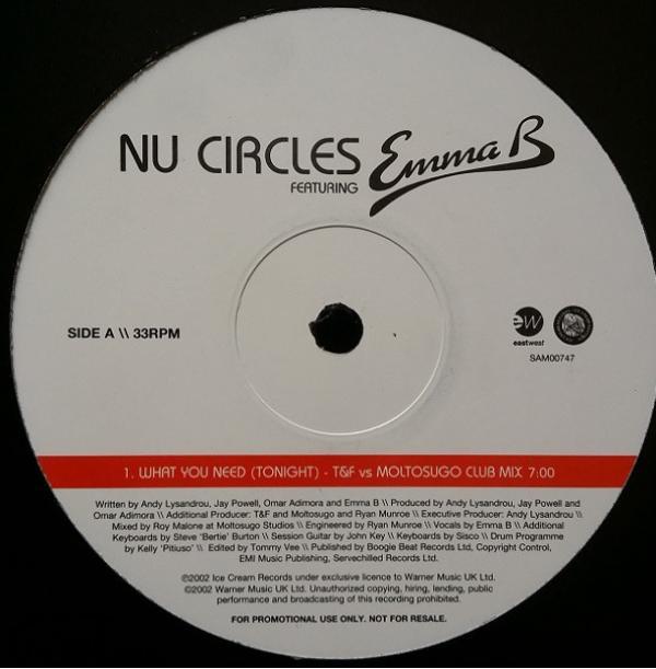 Nu Circles - What You Need (Tonight)