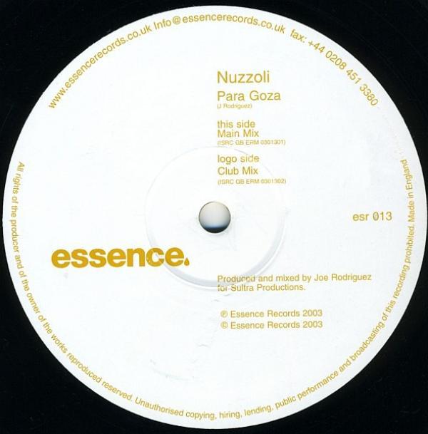 Nuzzoli - Para Goza