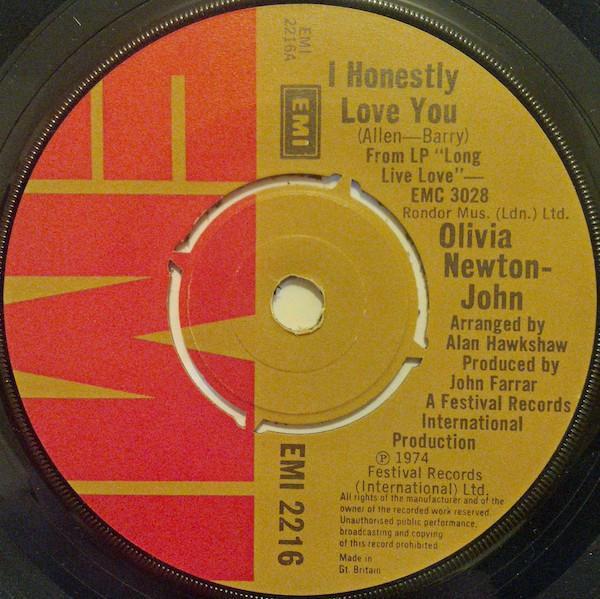 Olivia Newton-John - I Honestly Love You