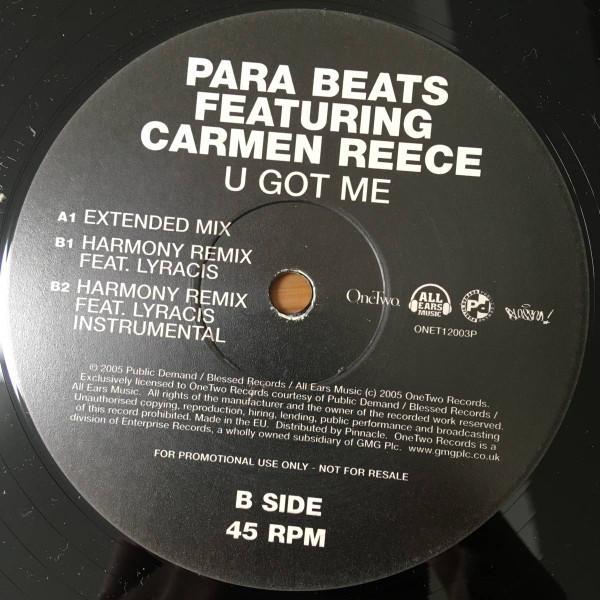 Para-Beats, Carmen Reece - U Got Me