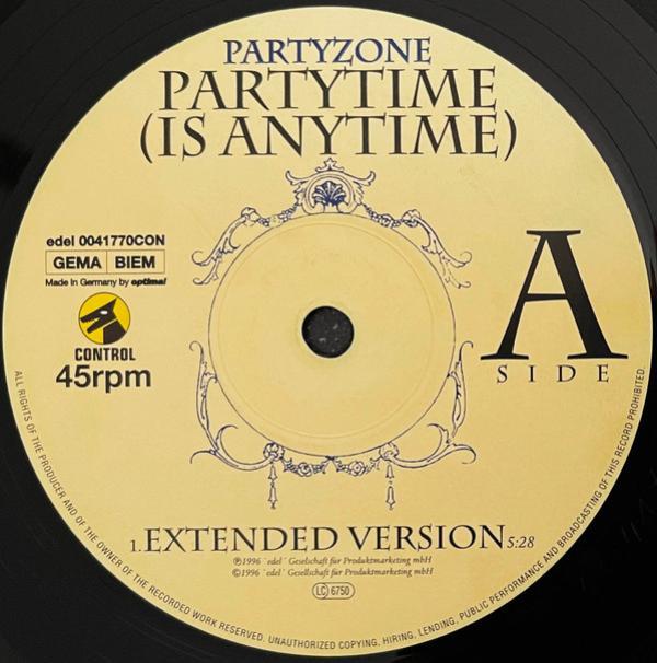 Partyzone - Partytime (Is Anytime)