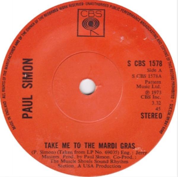 Paul Simon - Take Me To The Mardi Gras