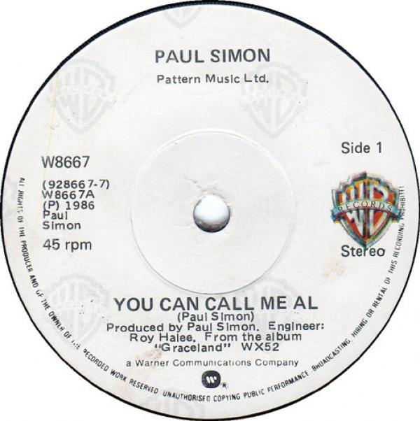 Paul Simon - You Can Call Me Al
