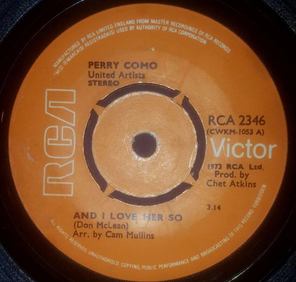 Perry Como - And I Love You So