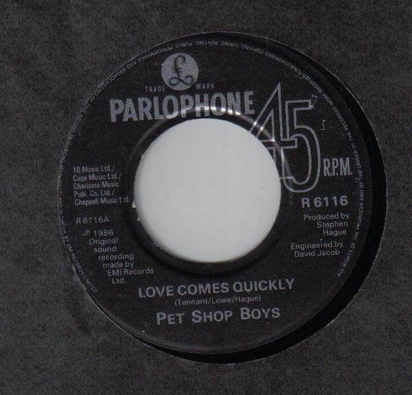 Pet Shop Boys - Love Comes Quickly