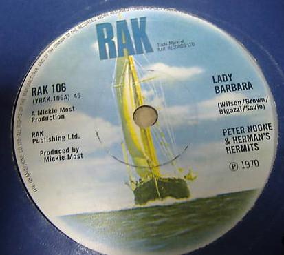 Peter Noone, Herman's Hermits - Lady Barbara