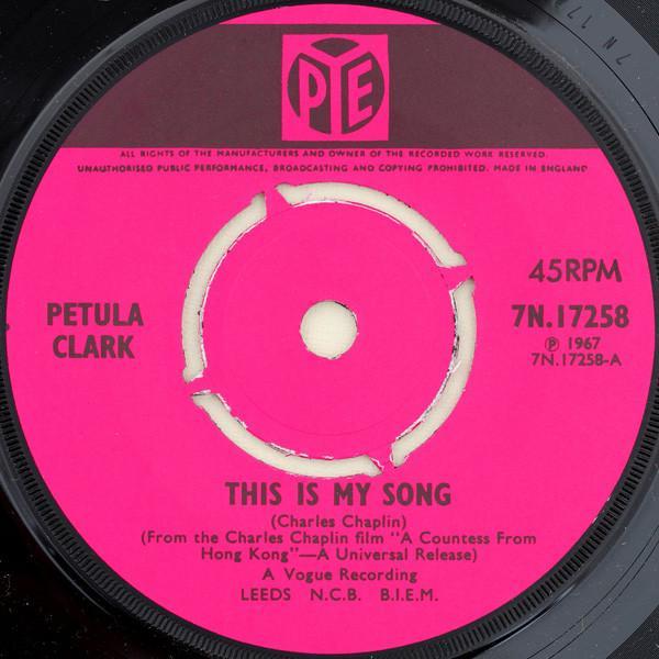 Petula Clark - This Is My Song