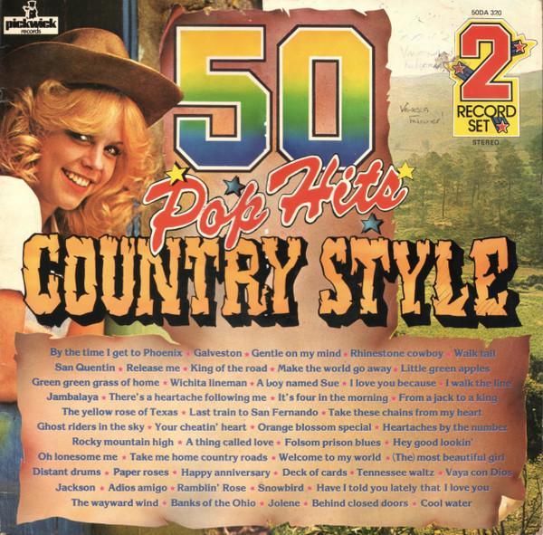 Pickwick Orchestra & Singers - 50 Pop Hits Country Style