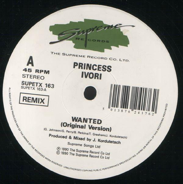 Princess Ivori - Wanted