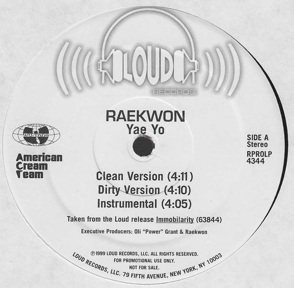 Raekwon - Yae Yo / 100 Rounds