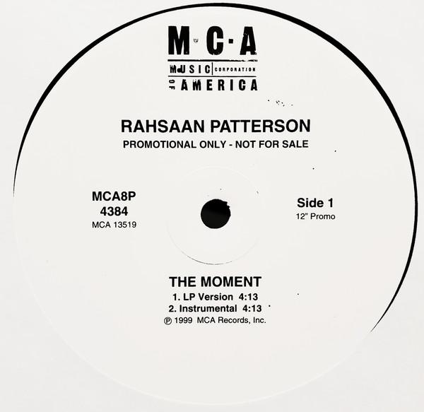 Rahsaan Patterson - The Moment