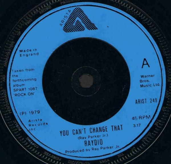 Raydio - You Can't Change That