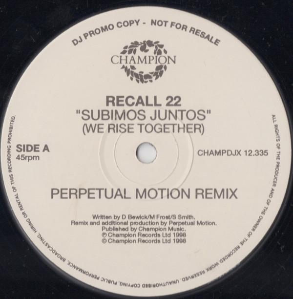 Recall 22 - Subimos Juntos (We Rise Together)