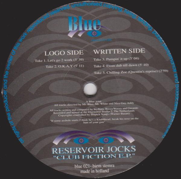 Reservoir Jocks - Club Fiction E.P.