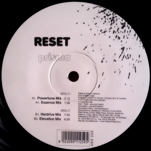 Reset  - Prisma