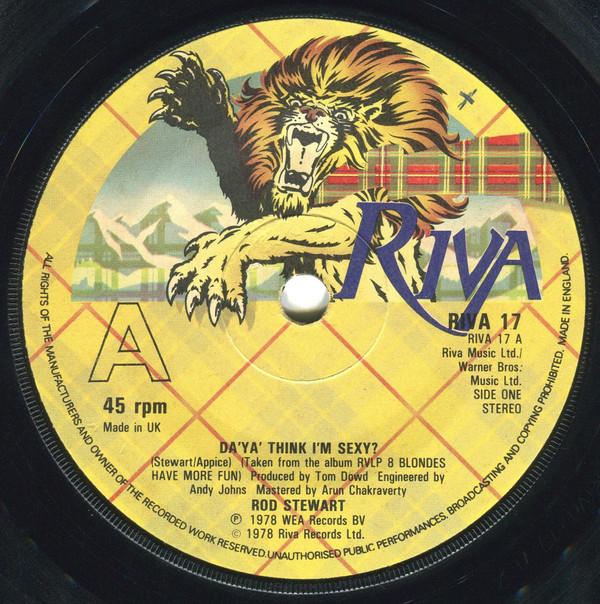 Rod Stewart - Da'Ya' Think I'm Sexy?