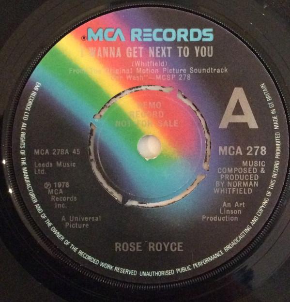 Rose Royce - I Wanna Get Next To You