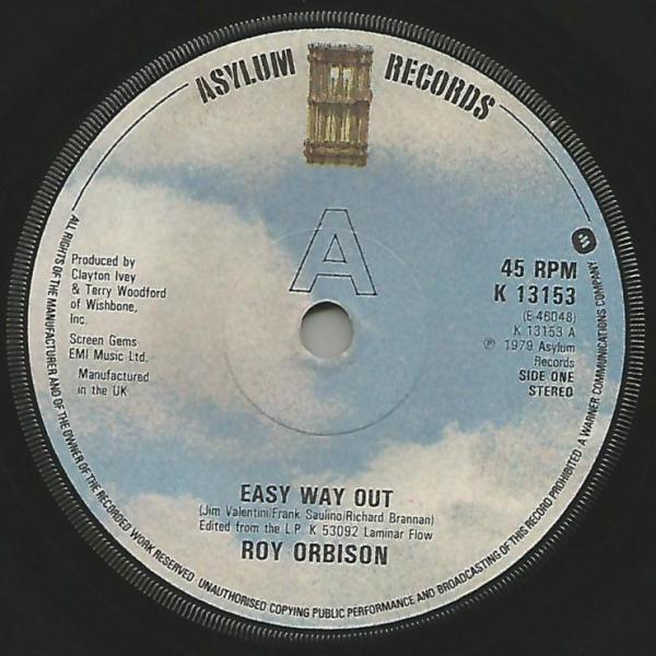 Roy Orbison - Easy Way Out