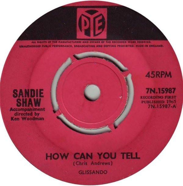 Sandie Shaw - How Can You Tell